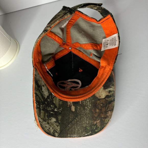 Red Head Bass Pro Shops Camo Camouflage Adjustable Hat - Picture 7 of 11